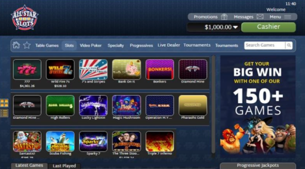 All Star Slots Sister Sites