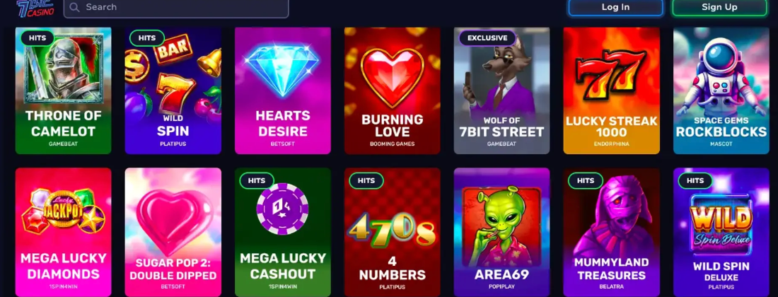 7Bit Sister Casinos + Similar Sites